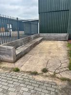 Steigerhouten hoekbank, Ophalen, Nieuw, Hout