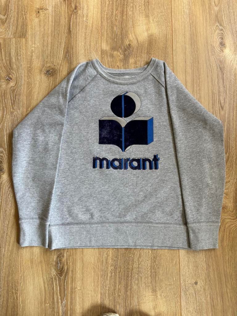 Sweater van Isabel Marant, Verzenden, Gedragen, Maat 36 (S), Grijs