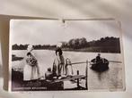 ansicht  overzetveer walcheren, Ophalen of Verzenden, 1920 tot 1940, Gelopen, Zeeland