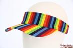 nieuwe Zonneklep SkyHigh regenboog 52-60 one size fits all, SkyHigh, Nieuw, Pet, One size fits all