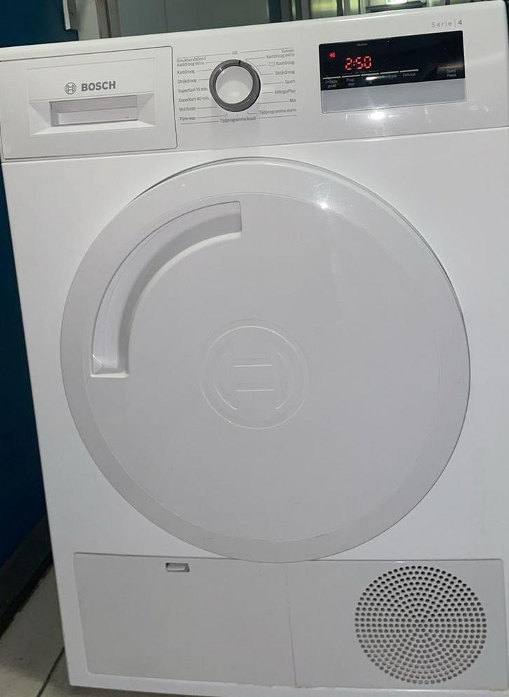 Prachtige, Bosch Condensdroger 8KG in top staat A++, Witgoed en Apparatuur, Wasdrogers, Zo goed als nieuw, Condens, Voorlader