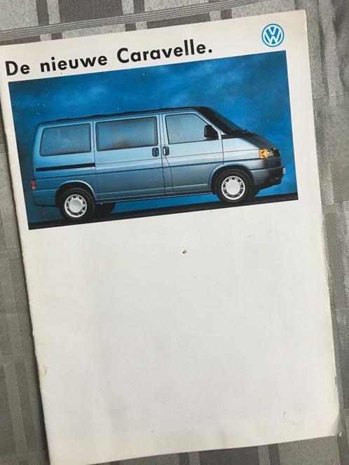 Brochure vd. Nieuwe VW Caravelle 1991, Boeken, Auto's | Folders en Tijdschriften, Nieuw, Volkswagen, Ophalen of Verzenden