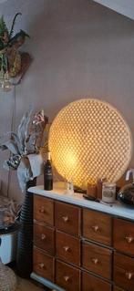 Mooie ronde platte sfeerlamp, Huis en Inrichting, Lampen | Plafondlampen, Ophalen, Zo goed als nieuw