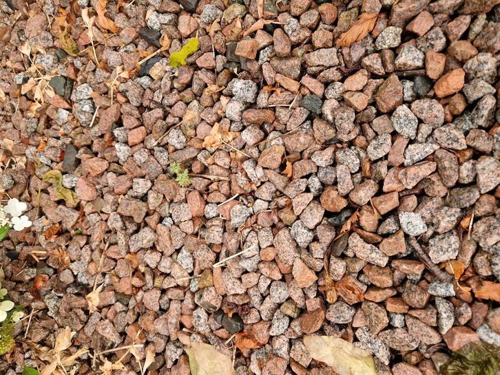 Schots Graniet Split - Tuin & Decoratie rood kiezels/grind, Tuin en Terras, Grind, Keien en Split, Gebruikt, Split, Rood, Graniet
