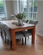 inrichting woonkamer eettafel, salontafel, TVmeubel TEAKHOUT, Ophalen