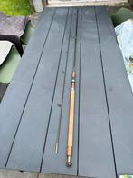 Prachtige oldscool handbuild float hengel 360cm 0.75lb, Nl, Werphengel, Ophalen of Verzenden, Zo goed als nieuw