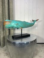 Walvis op standaard decoratief figuurbeeld, Ophalen of Verzenden, Nieuw