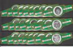 reeks - 112  voetbal    1-24  sigarenbandjes, Verzamelen, Verzenden, Zo goed als nieuw, Sigarenbandjes