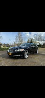 Jaguar XF 3.0 V6 benzine 2011 Zwart beige leer, Automaat, 238 pk, Zwart, Particulier