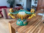 Vintage Majolica Bloempot Schelp Zeemeermin, Antiek en Kunst, Antiek | Keramiek en Aardewerk, Ophalen