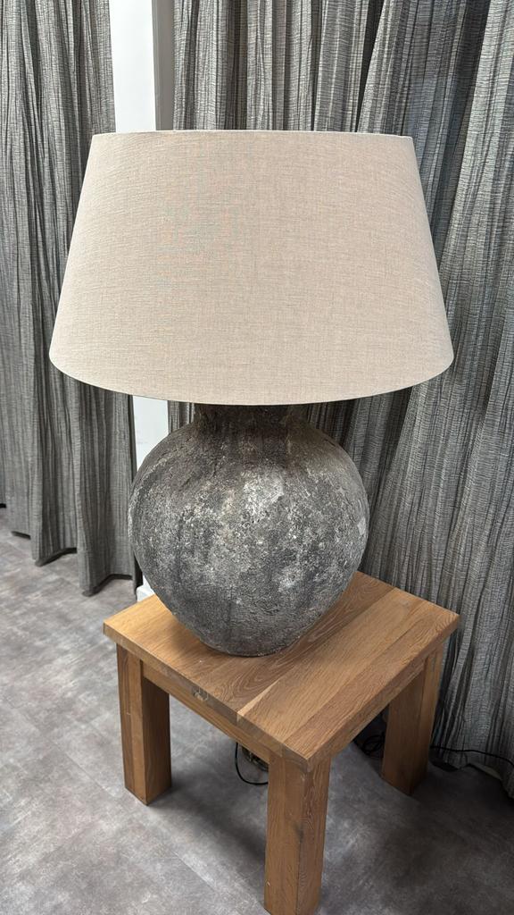 Mooie schemerlamp, Huis en Inrichting, Lampen | Lampenkappen, Zo goed als nieuw, 50 cm of meer, Rond, Ophalen