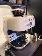 SMEG espresso machine beige, Ophalen, Zo goed als nieuw, Espresso apparaat