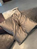 Luxe sierkussens - Eric Kuster stijl, Huis en Inrichting, Ophalen, Zo goed als nieuw, Grijs, Vierkant