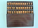 OUDE BAKALIETEN LETTERDOOS NOSTALGIE MAIMBERG 1940, Ophalen of Verzenden
