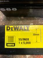 De Walt tacker spijkers Gegalvaniseerd en roestvrij staal., 50 tot 100 mm, Nieuw, Ophalen of Verzenden, Spijkers