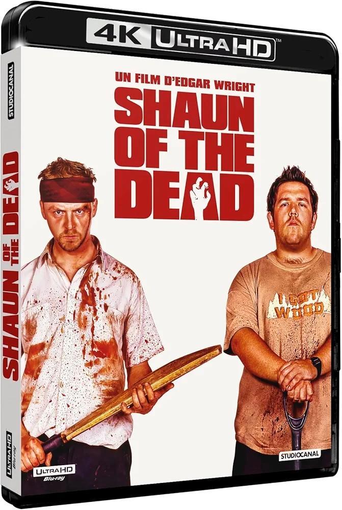 Shaun of the Dead 4K UHD/Ultra HD Blu-Ray FR (Geseald), Cd's en Dvd's, Blu-ray, Nieuw in verpakking, Actie, Ophalen of Verzenden