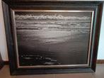 Mooi Schilderij - Strandgezicht, Ophalen, 50 tot 75 cm, Zo goed als nieuw, Schilderij