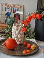 Design vaas granaatappel ecru - mooie grote vaas, Ophalen