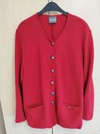 Geiger Austria 100% boiled wol vest jasje 46 XL Rood, Kleding | Dames, Verzenden, Maat 46/48 (XL) of groter, Zo goed als nieuw