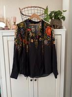 Desigual blouse maat 38, Kleding | Dames, Blouses en Tunieken, Maat 38/40 (M), Zwart, Ophalen of Verzenden, Zo goed als nieuw