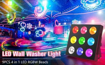 Nieuwe First Class 9 x 30W RGBW LED Par Panel beschikbaar voor biedingen