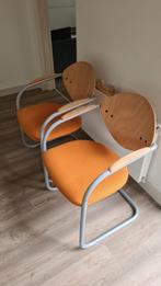 Stevige sledestoelen vergaderstoelen, Huis en Inrichting, Ophalen, Gebruikt