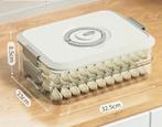 Diepvries Voedsel / Dumpling Bewaar- en Organisatiebox, Minder dan 50 cm, Gebruikt, Wit, Ophalen of Verzenden