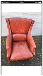 Mooi fauteuil 103 hoog 90 breed zit hoogte 45, Huis en Inrichting, Fauteuils, 75 tot 100 cm, Ophalen of Verzenden, Leer, 75 tot 100 cm