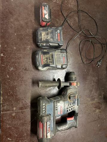 Bosch GBH 36 VF Accu Boorhamer - Gebruikt beschikbaar voor biedingen