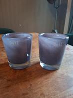 Diverse Dutz glazen vaasjes/potjes, Ophalen of Verzenden, Zo goed als nieuw, Overige materialen, Minder dan 25 cm