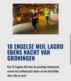 Startbewijs 10 Engelse Mijl, Nacht van Groningen, Ophalen of Verzenden, Nieuw, Overige typen, Overige merken