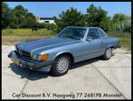 Mercedes-Benz 500-serie 560 SL V8 perfecte staat met taxatie, Auto's, Oldtimers, Automaat, 4973 cc, Cabriolet, Blauw