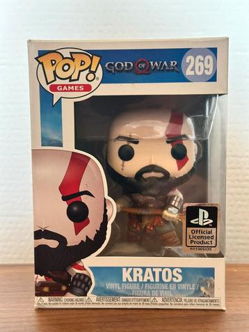 Funko Pop Games God of War Kratos #269 beschikbaar voor biedingen