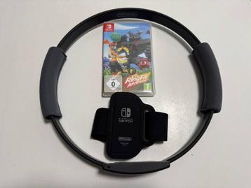 Nintendo Switch Ring Fit Adventure met Ring Con & Beenband  beschikbaar voor biedingen