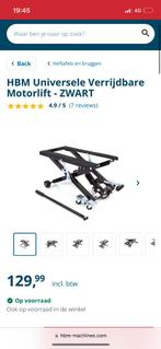 HBM motor lift / quad lift rijdbaar, Ophalen of Verzenden, Nieuw, Motorkap