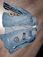 NIK&NIK Spijkerblouse Maat 128, Ophalen, Gebruikt, NIK&NIK, Overhemd of Blouse