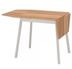 IKEA PS 2012 Klaptafel - Bamboe/Wit, Ophalen, 100 tot 150 cm, 50 tot 100 cm, Zo goed als nieuw