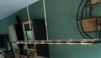Design hanglamp., Huis en Inrichting, Lampen | Hanglampen, Ophalen, Gebruikt, Glas, 75 cm of meer
