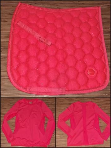 Eskadron Refflex Neon Pink ,Glitter Dekje + Longsleeve  beschikbaar voor biedingen