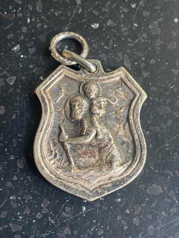 Religieuze Hanger Sint-Christoffel & Gerardus Majell beschikbaar voor biedingen
