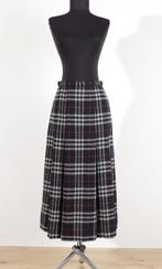 Burberry lange rok maat 36 vintage, Blauw, Ophalen of Verzenden, Zo goed als nieuw, Burberry