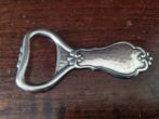 Vintage Verzilverde Gero Flesopener., Antiek en Kunst, Antiek | Goud en Zilver, Ophalen of Verzenden