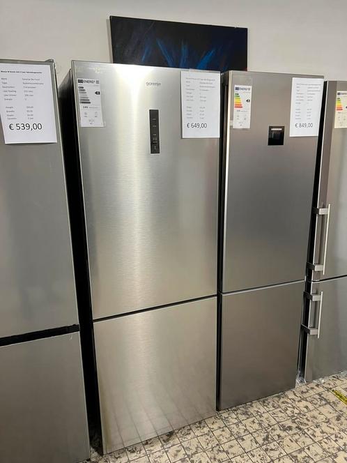 Gorenje koelvriescombinatie 70cm nieuw no frost 485 liter, Witgoed en Apparatuur, Koelkasten en IJskasten, Nieuw, Met aparte vriezer