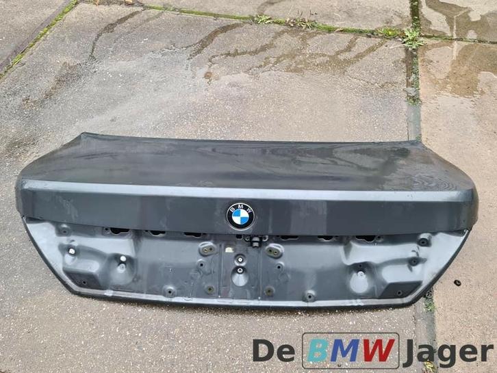 Achterklep titangrau metallic BMW 7-serie E65 41627049252, Auto-onderdelen, Carrosserie en Plaatwerk, Achterklep, BMW, Gebruikt