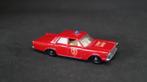 Lesney no 59-C Ford Galaxie Fire Chief Car, Matchbox 1966!!, Ophalen of Verzenden, Gebruikt, Auto