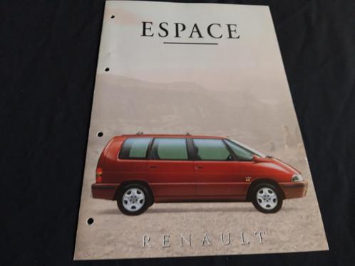 Renault Espace: Cyclade, Hélios, Alizé en Champs Elysées NL, Boeken, Auto's | Folders en Tijdschriften, Zo goed als nieuw, Renault