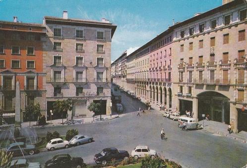 Spanje, Palma de Mallorca met auto's Porsche 356 Coupe, Verzamelen, Ansichtkaarten | Buitenland, Ongelopen, Spanje, 1960 tot 1980