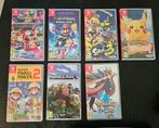 Nintendo Switch Spellen - Mario Kart, Pokemon & Meer!, Avontuur en Actie, Gebruikt, 1 speler, Ophalen of Verzenden