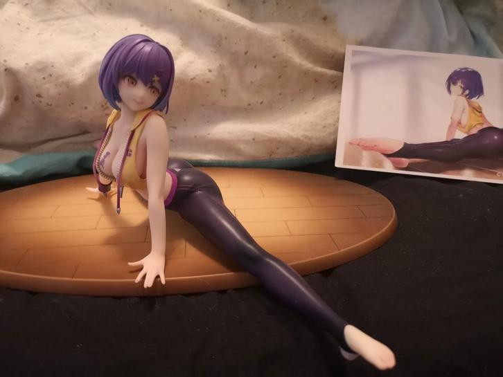 Yura yoga split anime/manga figure ecchi, Verzamelen, Beelden en Beeldjes, Zo goed als nieuw, Mens, Ophalen of Verzenden