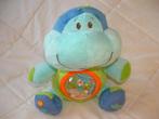 PLAYGRO SCHILDPAD POND VELOURS LICHTBLAUW/BLAUW/GROEN MET BL, Ophalen of Verzenden, Nieuw, Overige typen
